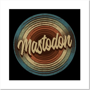 Mastodon Vintage Vinyl Posters and Art